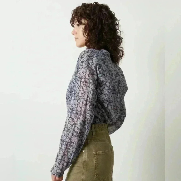 ISABEL MARANT ÉTOILE PAMAIS FLORAL BLOUSE Size 34 - Picture 1 of 14